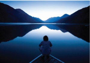 meditating-by-the-lake